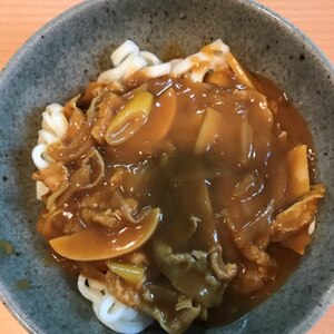 定期的に食べたくなる☆簡単カレーうどん☆